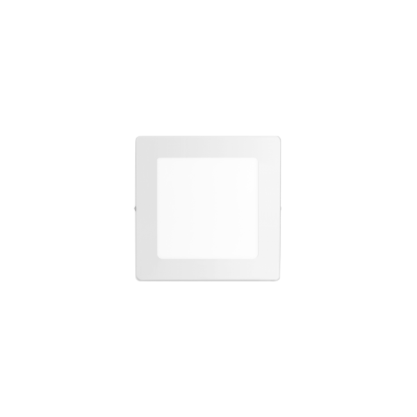 Panel LED Aplicar  6W-Cuadrado-12x12-510Lm-3000K Blanco
