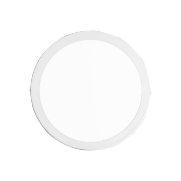 Panel LED Aplicar 18W-Circular Ø22-1400Lm-6000K Blanco