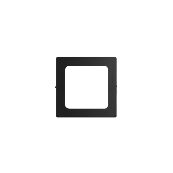 Panel LED Aplicar  6W-Cuadrado-12x12-510Lm-3000K NEGRO