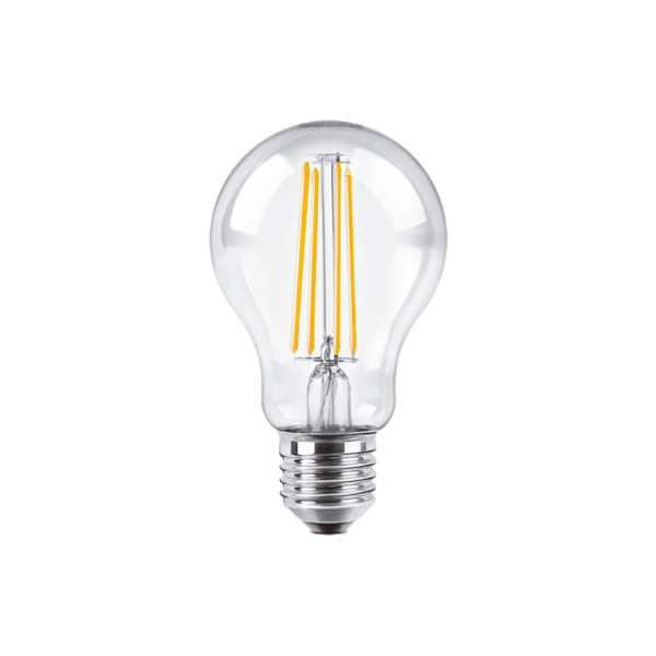 LED-E-27 C/FILAMENTO A-60  8W  Calida