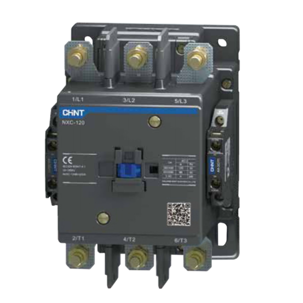 CONTACTOR TRIPOLAR  55  kw  120 A -1 NA+1NC 220 Vca