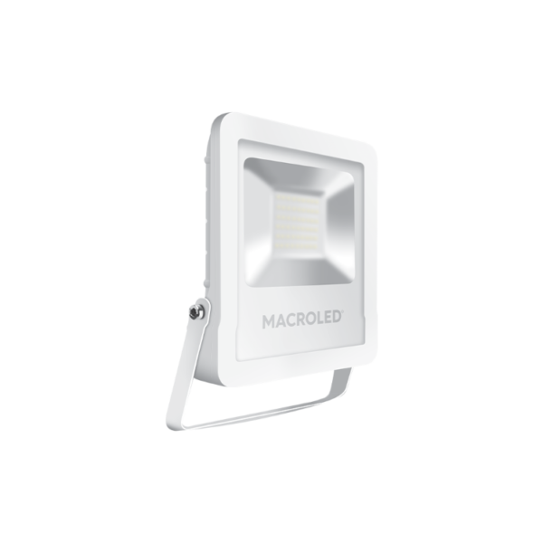 Proyector  LED  50w-4500Lm-120º CALIDO -3000K-IP65   BLANCO