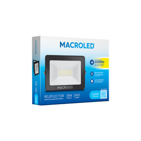 Proyector ECO LED  30w-2400Lm-110º 6500K-IP65-IK04 - Image 3