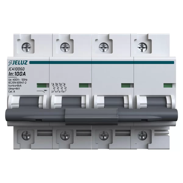 Termomagnetica  6  kA-Curva K -4x100 Amp - Image 2