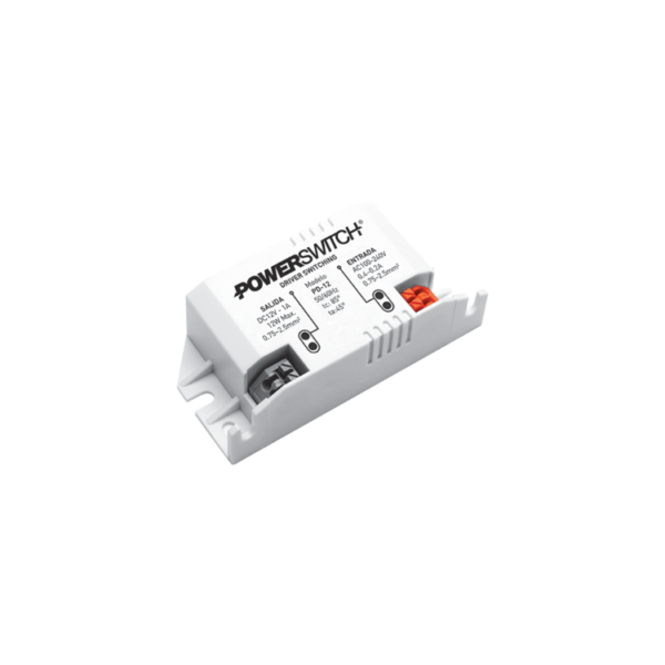 FUENTE DRIVER  1 A - 12V        - 12W - carcasa plastica