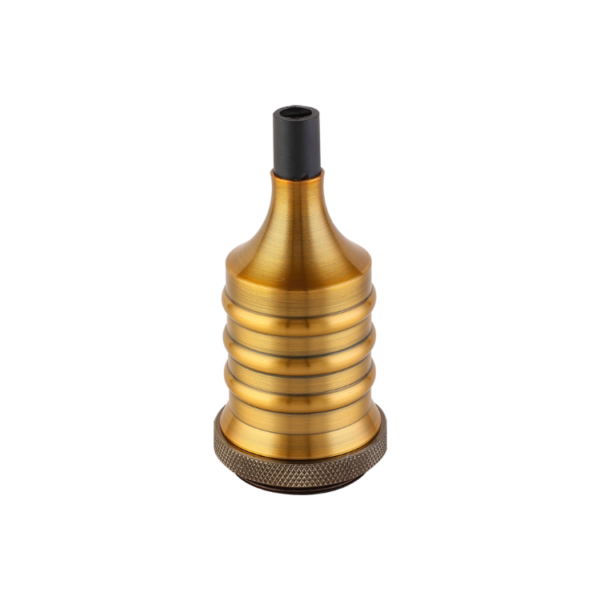 Portalampara DIXON-  E27-BRONCE BRILLANTE