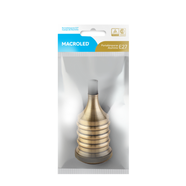 Portalampara DIXON-  E27-BRONCE - Image 2
