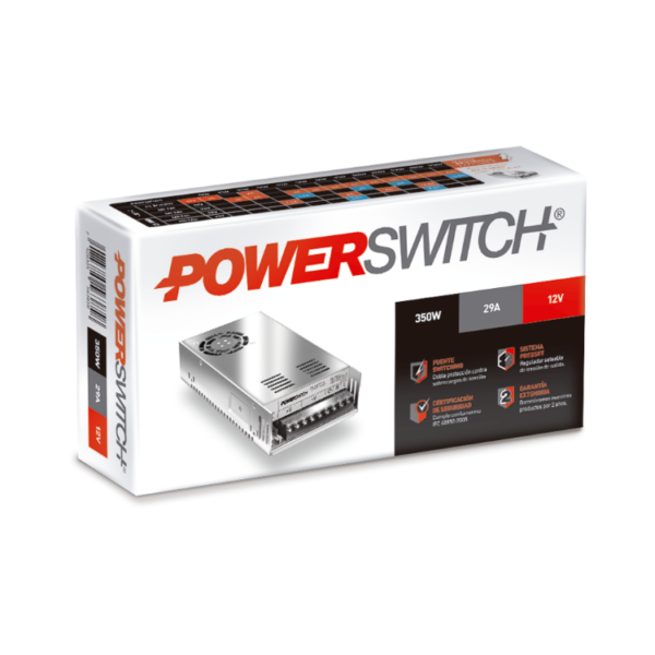 Fuente SWITCHING Metal   12v  29A - 350w - Image 2