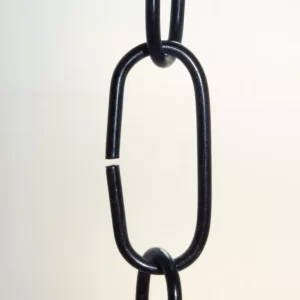 Cadena Lisa Negra 222  (5 cm) xmts