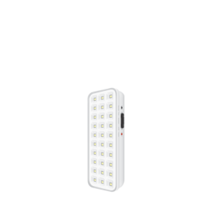 Luz de Emergencia -30 LEDS Recargable con Bateria Litio - Autonomia 8 HS BLANCO FRIO 6500K