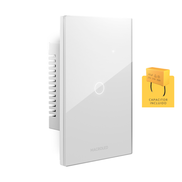 Smart Modulo Blanco 1 Canal AC110-240v Max 10A